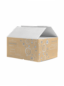 Набор посуды для приготовления с крышками Кремовый Огонёк OG-HOG14